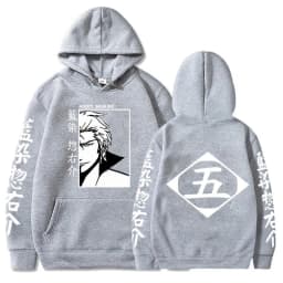 Japan Anime Bleach Aizen Sosuke Manga Cosplay Hoodies Pullovers Tops Man Woman Long Sleeve Clothes Cartoon Hoodies Sweatshirt