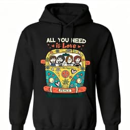 The B-Beatles Band Round Neck Hoodie Women's Hooded Hoodie European and American Rock Casual Hooded New in Hoodies & Sweatshirts