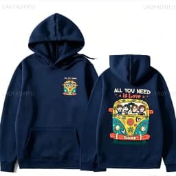 The B-Beatles Band Round Neck Hoodie Women's Hooded Hoodie European and American Rock Casual Hooded New in Hoodies & Sweatshirts