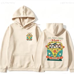 The B-Beatles Band Round Neck Hoodie Women's Hooded Hoodie European and American Rock Casual Hooded New in Hoodies & Sweatshirts