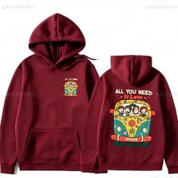 The B-Beatles Band Round Neck Hoodie Women's Hooded Hoodie European and American Rock Casual Hooded New in Hoodies & Sweatshirts
