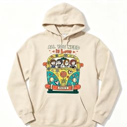 The B-Beatles Band Round Neck Hoodie Women's Hooded Hoodie European and American Rock Casual Hooded New in Hoodies & Sweatshirts