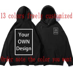 Your OWN Design Brand Logo/Picture Custom Men Women DIY Hoodies Sweatshirt Casual Hoody Clothing 14 Color Loose Fashion New 2023