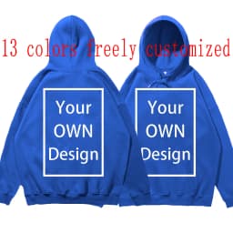 Your OWN Design Brand Logo/Picture Custom Men Women DIY Hoodies Sweatshirt Casual Hoody Clothing 14 Color Loose Fashion New 2023