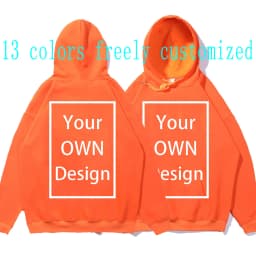 Your OWN Design Brand Logo/Picture Custom Men Women DIY Hoodies Sweatshirt Casual Hoody Clothing 14 Color Loose Fashion New 2023