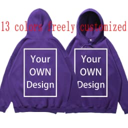 Your OWN Design Brand Logo/Picture Custom Men Women DIY Hoodies Sweatshirt Casual Hoody Clothing 14 Color Loose Fashion New 2023