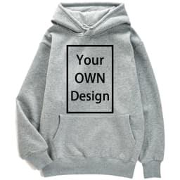 Your OWN Design Brand Logo/Picture Custom Men Women DIY Hoodies Sweatshirt Casual Hoody Clothing 14 Color Loose Fashion New 2023