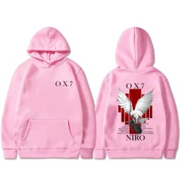 Rapper Niro OX7 Album Graphic hoodie Men Women Hip Hop Fashion Pop Music sweatshirt Male Casual Cotton Vintage pullover hoodies