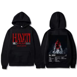 Rapper Niro OX7 Album Graphic hoodie Men Women Hip Hop Fashion Pop Music sweatshirt Male Casual Cotton Vintage pullover hoodies