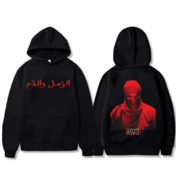 Rapper Niro OX7 Album Graphic hoodie Men Women Hip Hop Fashion Pop Music sweatshirt Male Casual Cotton Vintage pullover hoodies