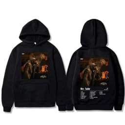 Rapper Niro OX7 Album Graphic hoodie Men Women Hip Hop Fashion Pop Music sweatshirt Male Casual Cotton Vintage pullover hoodies