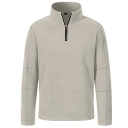 Quality Men's Thicken Warm Polar Fleece Hoodies Fashion Stand Collar Half-zip Pullovers Autumn Winter Casual Sweatshirts for Men