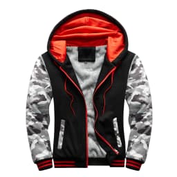 Men's Hoodie Winter Thick Warm Fleece Zipper Sweatshirts Casual Hoodies Daily Coat Sportwear Male Streetwear Hoodies Unisex