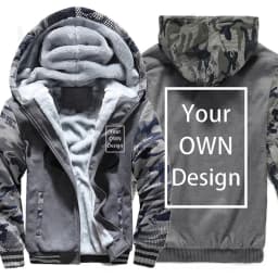Your OWN Design Brand Logo/Picture Custom Men Women DIY Winter Thick Hoodies Sweatshirt Casual Hoody 24 Color Loose COAT