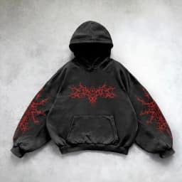 Dark Series Men's Hoodie Sweatshirt Casual Sports Wear Long Sleeve Drawstring Hooded Pullover
