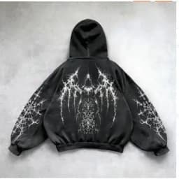 Dark Series Men's Hoodie Sweatshirt Casual Sports Wear Long Sleeve Drawstring Hooded Pullover