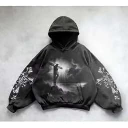 Dark Series Men's Hoodie Sweatshirt Casual Sports Wear Long Sleeve Drawstring Hooded Pullover