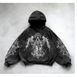 Dark Series Men's Hoodie Sweatshirt Casual Sports Wear Long Sleeve Drawstring Hooded Pullover