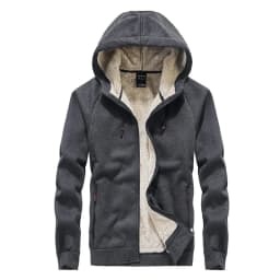 Mens Cotton Winter Super Warm Coats Thicken Fleece Streetwear Hip Hop Hoodies Sweatshirts Men Wool Sportswear Sudadera 7XL 8XL