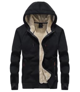 Mens Cotton Winter Super Warm Coats Thicken Fleece Streetwear Hip Hop Hoodies Sweatshirts Men Wool Sportswear Sudadera 7XL 8XL
