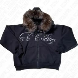 Y2K Men Hip Hop Graphic Punk Fashion Letter Print Hoodies Clothes Faux Fur Collar Zip Up Hoodies Harajuku Aesthetic Streetwear