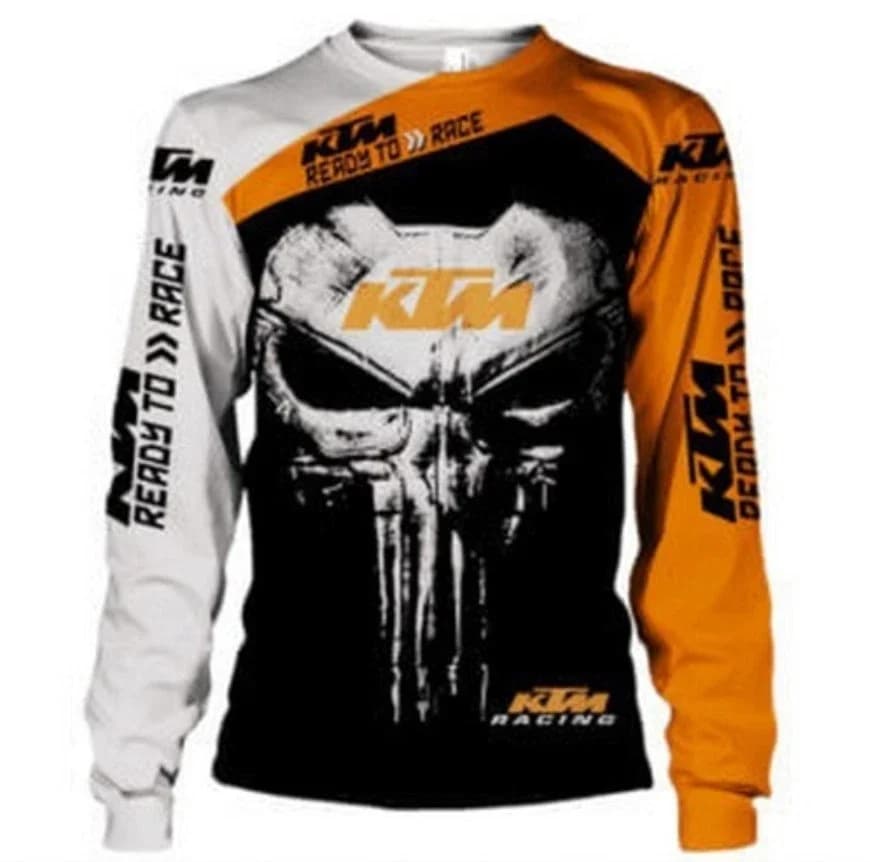 KTM Racing Long sleeve Shirt Full Printing US Size S-6XL LOVELY GIFTS New