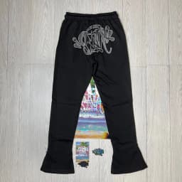 Outdoor Synaworld Fashion Street Casual Tracksuits Tops Long Pants Autumn Winter Men Women Unisex Sports Trousers Hooded