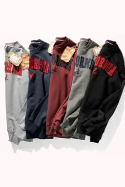 2021 Autumn Winter New Pullover Hoodies Men's Fashion Long-sleeved O-neck Versatile Wash Terry Fabric Letter Sticker Sweatshirts