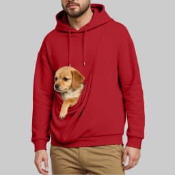 New Hooded Sweatshirts For Men Unisex Cat And Dog Bag Hooded Sweatshirt Pocket Pet Bag Holder Pullover Hoodies Men Apparel