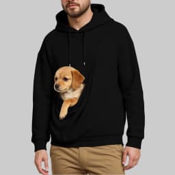 New Hooded Sweatshirts For Men Unisex Cat And Dog Bag Hooded Sweatshirt Pocket Pet Bag Holder Pullover Hoodies Men Apparel