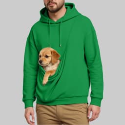 New Hooded Sweatshirts For Men Unisex Cat And Dog Bag Hooded Sweatshirt Pocket Pet Bag Holder Pullover Hoodies Men Apparel