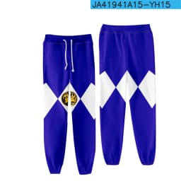 Coats Anime Mighty Morphin Cosplay Costume Hoodies 3D Printed Stand Collar Zipper Jacket Sportswear Sweatshirt