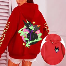 Villains Maleficent Men Hoodie Cartoon Anime Women Pullover Tops 2026 New Casual Autumn Winter Couple Oversized Sweatshirts
