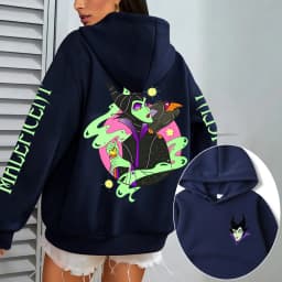 Villains Maleficent Men Hoodie Cartoon Anime Women Pullover Tops 2026 New Casual Autumn Winter Couple Oversized Sweatshirts