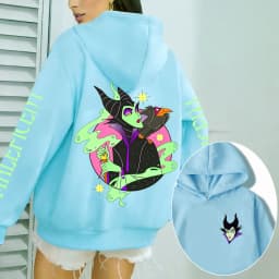 Villains Maleficent Men Hoodie Cartoon Anime Women Pullover Tops 2026 New Casual Autumn Winter Couple Oversized Sweatshirts