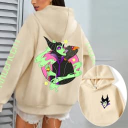 Villains Maleficent Men Hoodie Cartoon Anime Women Pullover Tops 2026 New Casual Autumn Winter Couple Oversized Sweatshirts