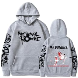 My Chemical Romance Three Cheers for Sweet Revenge Hoodies Black Parade Punk Emo Sweatshirts Men's Women Vintage Gothic Pullover