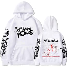 My Chemical Romance Three Cheers for Sweet Revenge Hoodies Black Parade Punk Emo Sweatshirts Men's Women Vintage Gothic Pullover