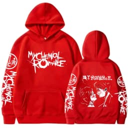 My Chemical Romance Three Cheers for Sweet Revenge Hoodies Black Parade Punk Emo Sweatshirts Men's Women Vintage Gothic Pullover