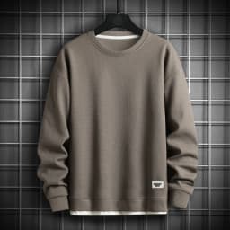 2027 Solid Color Sweatshirt Men Harajuku Hoodies O Neck long Sleeve Casual Sweatshirt Mens Pullover Tops Streetwear Man Hoodies