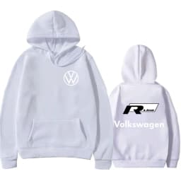 2025 Autumn and winter men's high-quality loose hooded sweatshirt, Volkswagen logo printed comfortable men's hooded sweatshirt