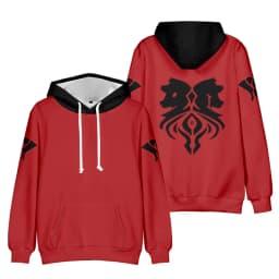 Anime Aaron Hoodies Zipper Varsity Jacket Merch Hoodies Women Men Hooded Sweater Sweatshirts Boys Girls Cosplay Costume Hoodie