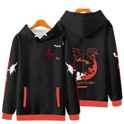 Coats Anime Touhou Project 3D Print Hoodies Boys/girls Cirno Remilia Scarlet Flandre Scarlet Pullover Sweatshirt Cosplay Costume