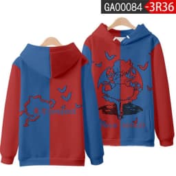 Coats Anime Touhou Project 3D Print Hoodies Boys/girls Cirno Remilia Scarlet Flandre Scarlet Pullover Sweatshirt Cosplay Costume