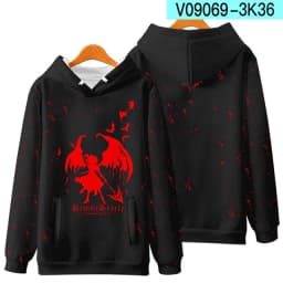 Coats Anime Touhou Project 3D Print Hoodies Boys/girls Cirno Remilia Scarlet Flandre Scarlet Pullover Sweatshirt Cosplay Costume