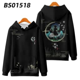 Coats Anime Touhou Project 3D Print Hoodies Boys/girls Cirno Remilia Scarlet Flandre Scarlet Pullover Sweatshirt Cosplay Costume