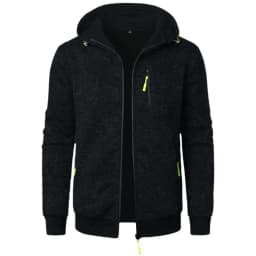 Men's Hoodies Long Sleeve Sweatshirt Zipper Design Hooded Sweatshirt for Men Clothing Sportswear Slim Fit Casual Jacket