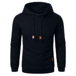 New Outdoor Men's Long Sleeve Hoodie Sweatshirts Autum Breathable Solid Color Coats Sport Streetwear Pullover Tracksuit Men