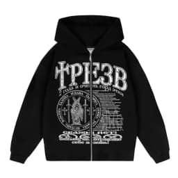 Y2K Retro zip up Hoodie Men Sober Print Zipper Sweatshirts High Street Hip Hop Streetwear Oversized Korean Graphic Unisex Jacket