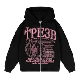 Y2K Retro zip up Hoodie Men Sober Print Zipper Sweatshirts High Street Hip Hop Streetwear Oversized Korean Graphic Unisex Jacket
